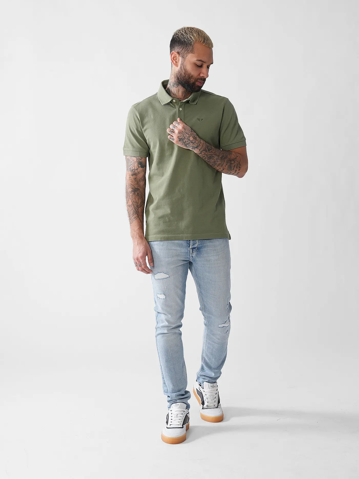 PME LEGEND | Poloshirt | olive